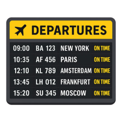 Departure Board