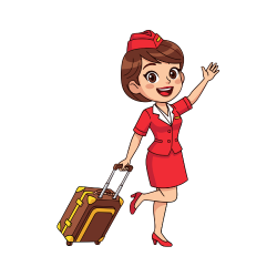 Airport Flight Attendant