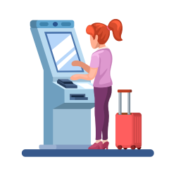 Airport Self Check-in Kiosk