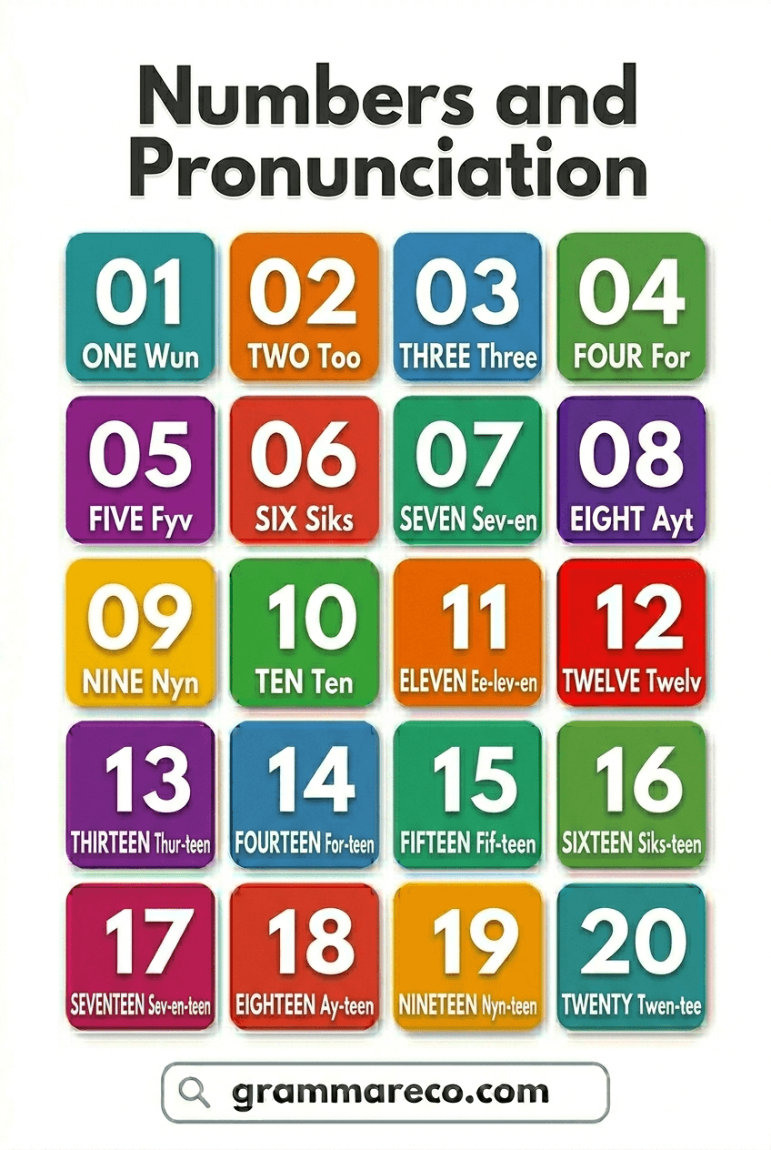 Counting Chart from One to Hundred for Kids