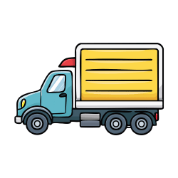 Mail Truck Transportation