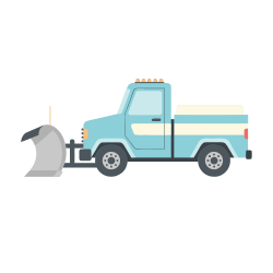 Snow Plow Truck