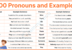 200+ Pronouns and Examples with Sentences in English