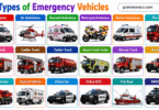 55+ Types of Emergency Vehicles with Names, Uses, and Pictures