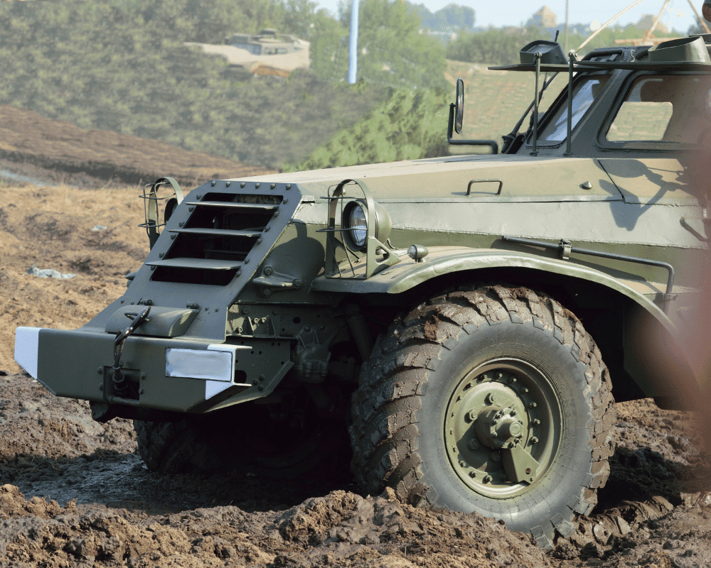 BTR Armored Vehicle - Military Off Road Vehicles