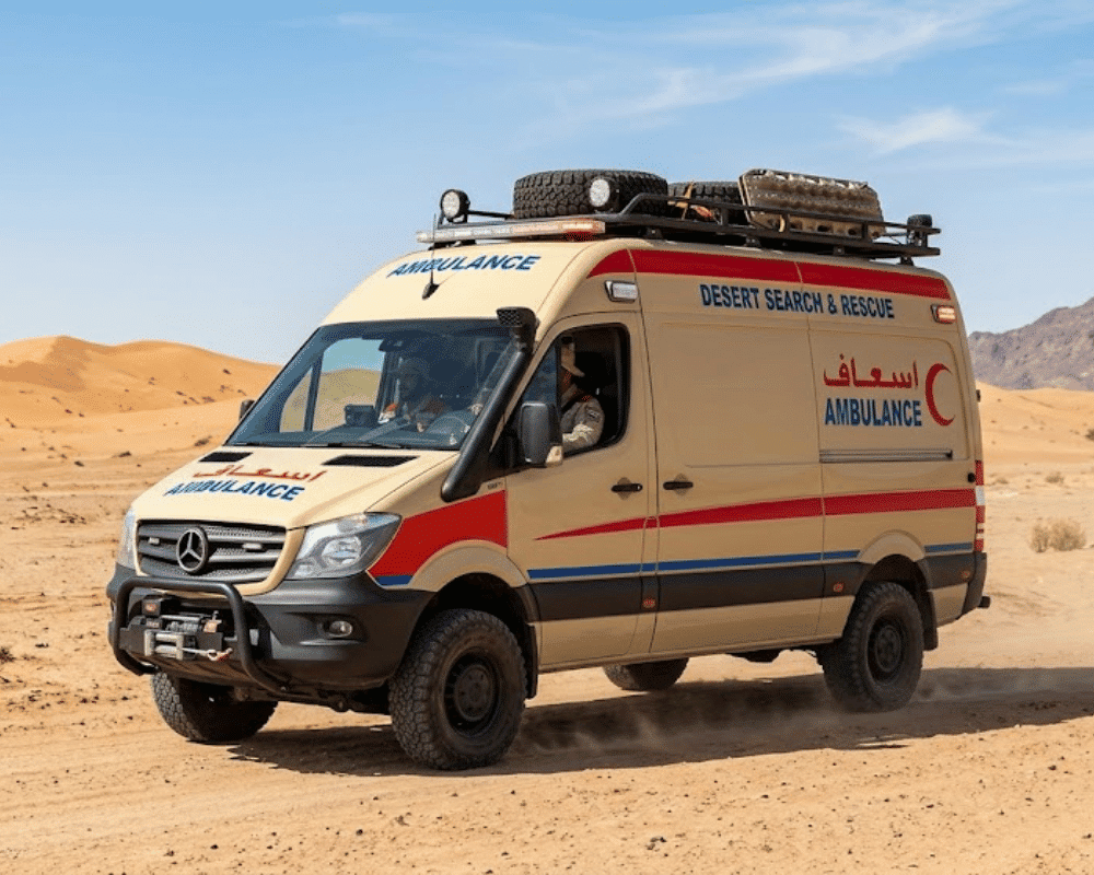 Desert Ambulance Van
