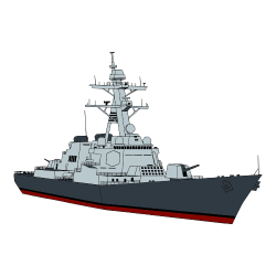 Destroyer Ship