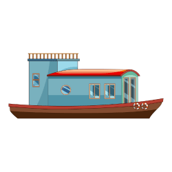 Houseboat Ship