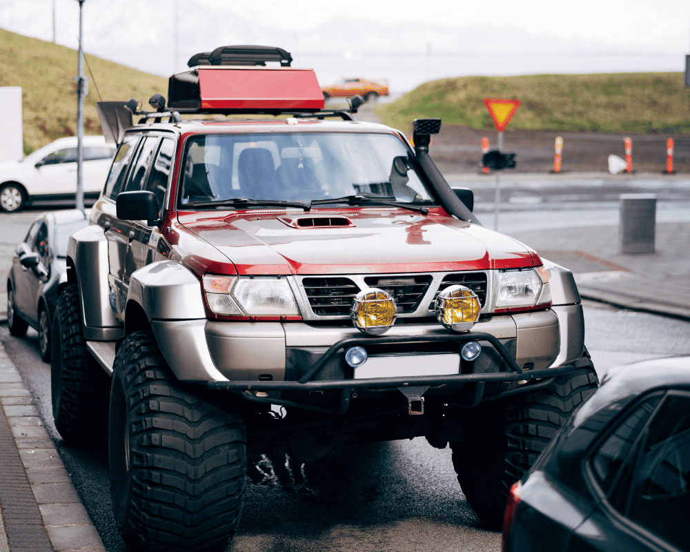 Nissan Patrol - Types of Vehicles used in Desert Areas