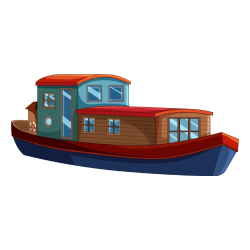 Riverboat: Ships Names with Type and Pictures