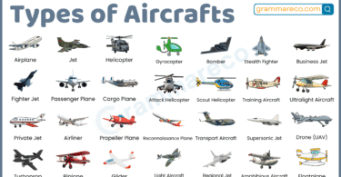 50+ Types of Aircraft: Military, Fighter & Small Aircrafts with Pictures