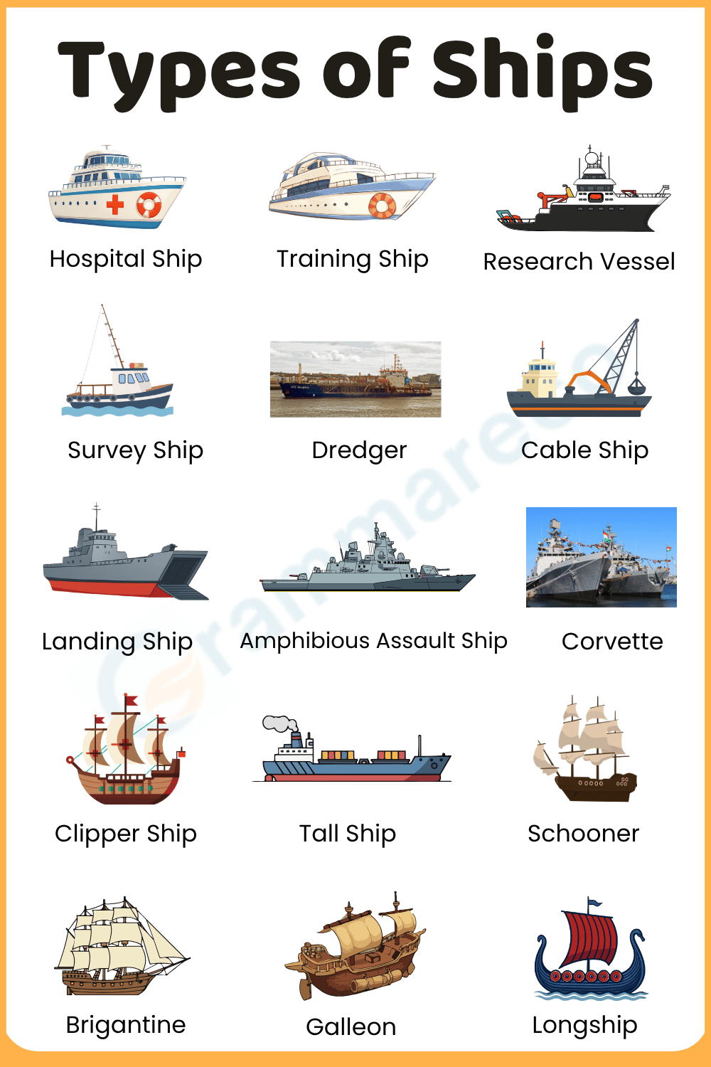 50+ Types of Ship with Pictures and Explanation