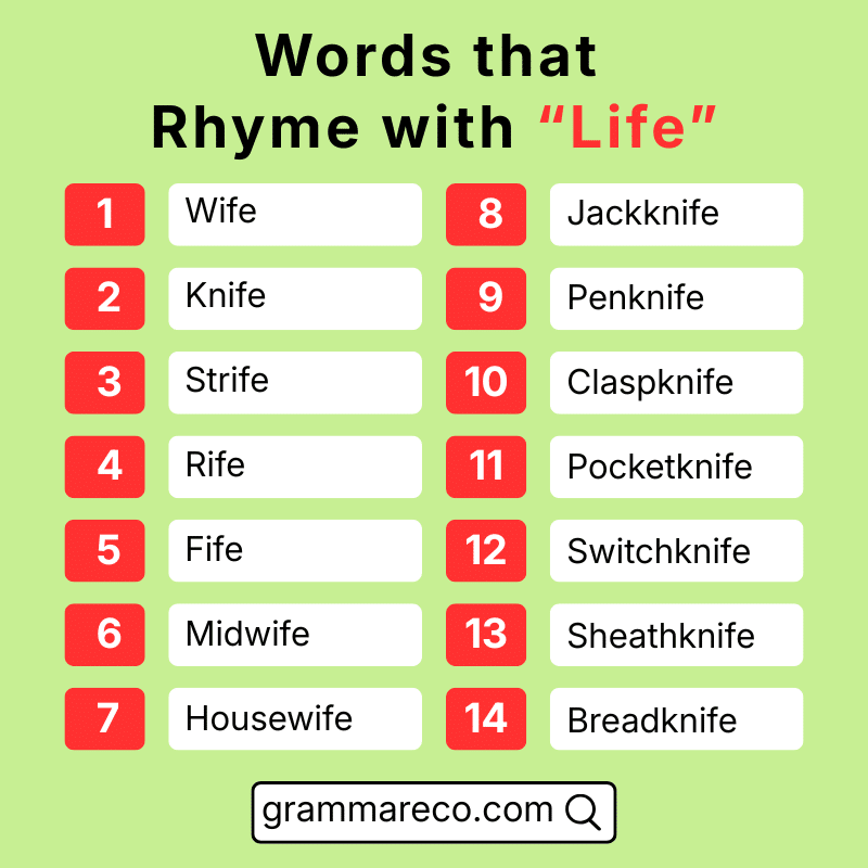 Perfect Rhymes With Life with Pictures