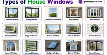 50 Types of House Windows with Pictures: Styles Design & Guide