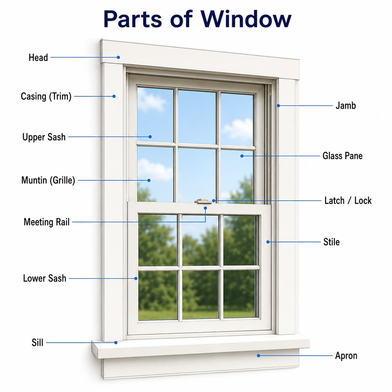 Window Parts You Should Know