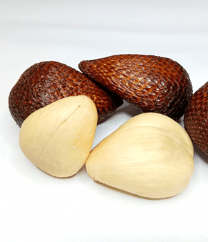 Brown Fruit with White Inside - Salak Fruit