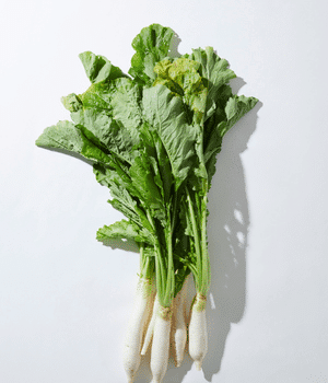 Daikon Greens - Vegetables that Start with D