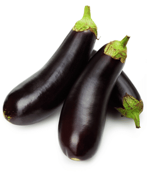 Diamond Eggplant - Vegetables that Start with D