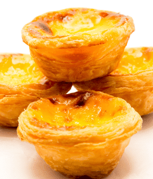 Egg Tart - Snack Names That Begins With E