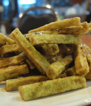 Eggplant Fries - Snack Names That Begins With E