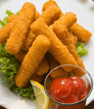Fish Fingers - Snack Names that Begins With F