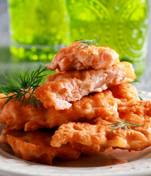 Fish Fritters - Snack Names that Begins With F