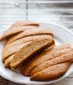 Gingerbread Biscotti - Snacks That Start With G