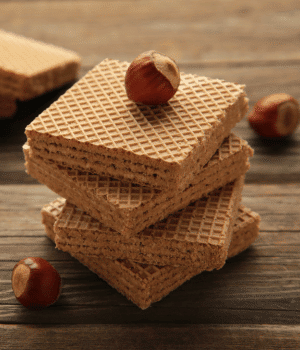 Hazelnut Wafers - Snack Names That Begins With H