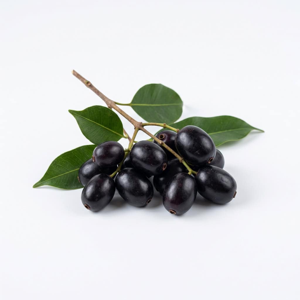 Jambul (Java Plum) - Fruits that Start with J with Pictures