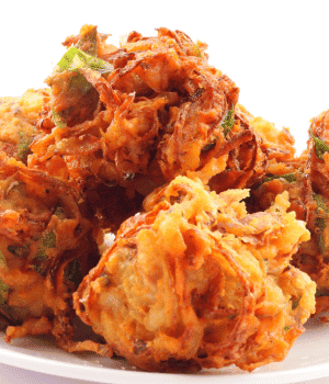 Onion Bhaji - Snack Names that Start with O
