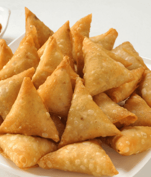 Onion Samosa - Snack Names that Begins with O