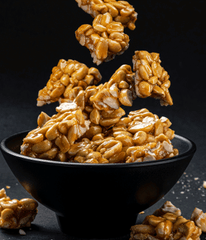 Peanut Chikki - Snack Names that Begins With P with Pictures