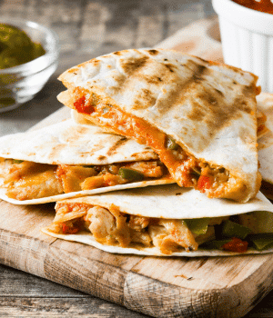 Quesadilla - Snacks that Begin with Q