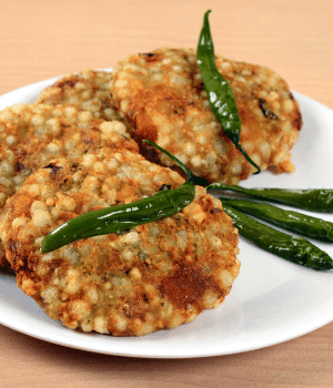 Sabudana Vada - Snacks that start with S