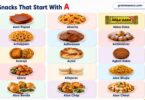 Snacks That Start With A: List, 40+ Names And Pictures