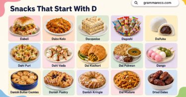 Snacks That Start With D - List Names, Types and Pictures