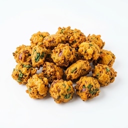 Vegetable Pakora - Snack that begins with v