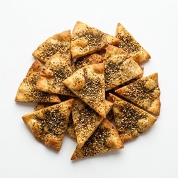 Zaatar Pita-Snacks that Start with Z