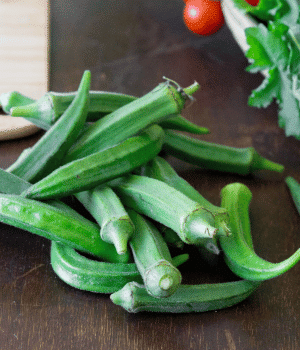 Okra - Vegetables that start with O