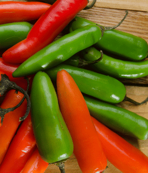 Serrano Pepper - Vegetable Names that Begin with S